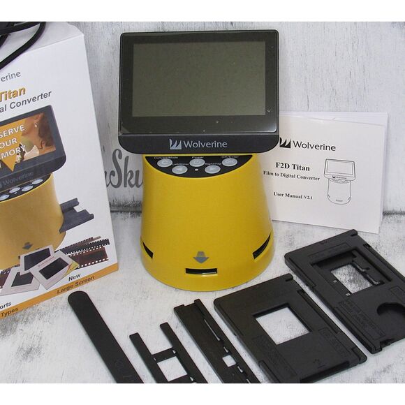 Wolverine F2D Titan 8-in-1 Film to Digital Converter - Like New/Open Box - Picture 3 of 6